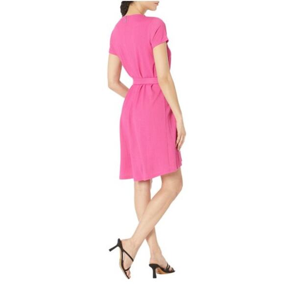 MICHAEL Michael Kors Women's Pink Chain Cutout High-low Dress Cerise XS - Picture 2 of 10